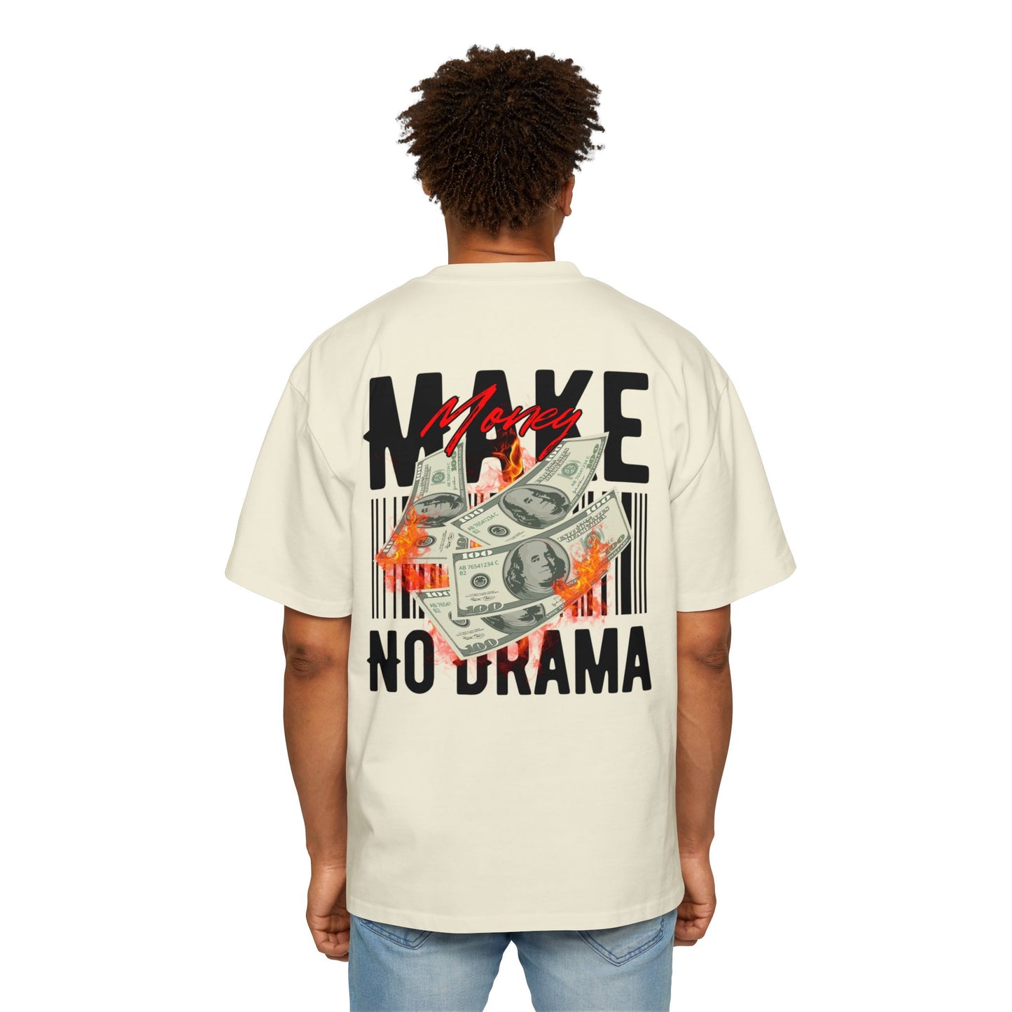 Men's Heavy Oversized Tee, Casual Streetwear T-Shirt, Graphic Tee for Everyday Style, Perfect for Parties and Gifts, Fun Fashion Statement