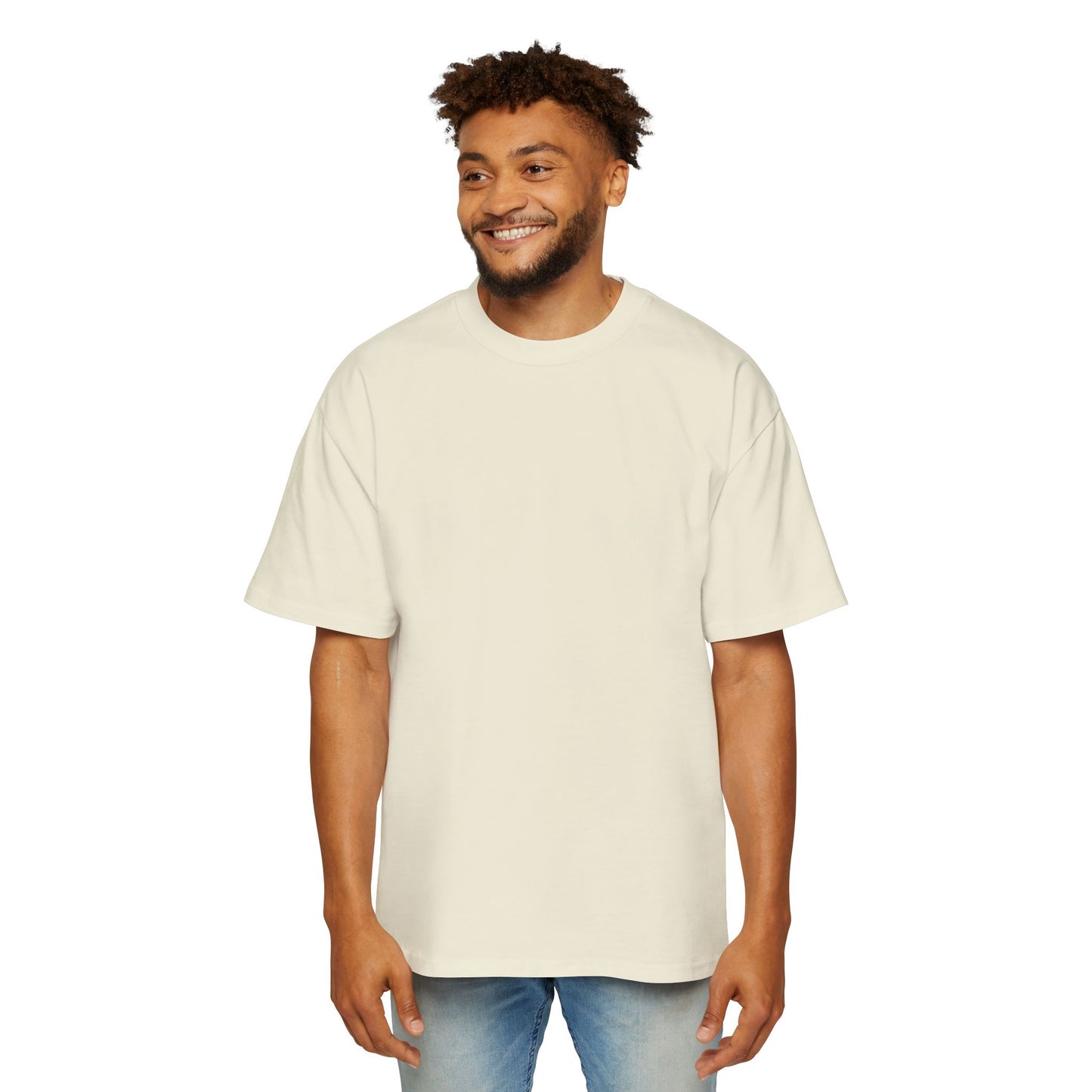 Men's Heavy Oversized Tee, Casual Streetwear T-Shirt, Graphic Tee for Everyday Style, Perfect for Parties and Gifts, Fun Fashion Statement