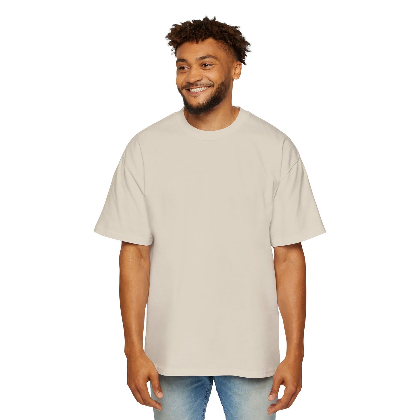 Men's Heavy Oversized Tee, Casual Streetwear T-Shirt, Graphic Tee for Everyday Style, Perfect for Parties and Gifts, Fun Fashion Statement