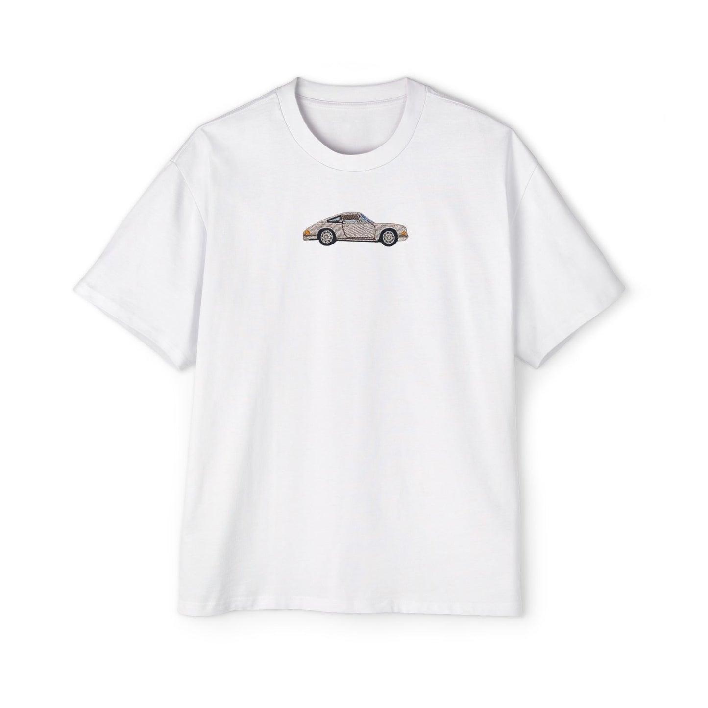 Oversized Embroidered T-Shirt – Sports Car | Urbon Bonds