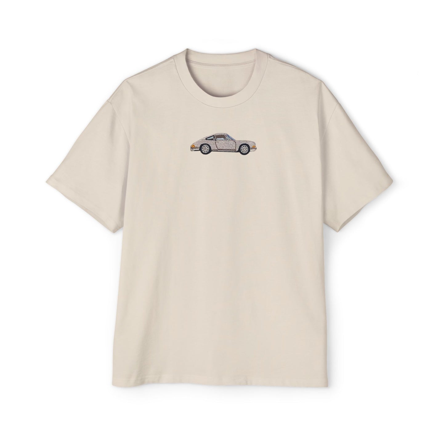 Oversized Embroidered T-Shirt – Sports Car | Urbon Bonds