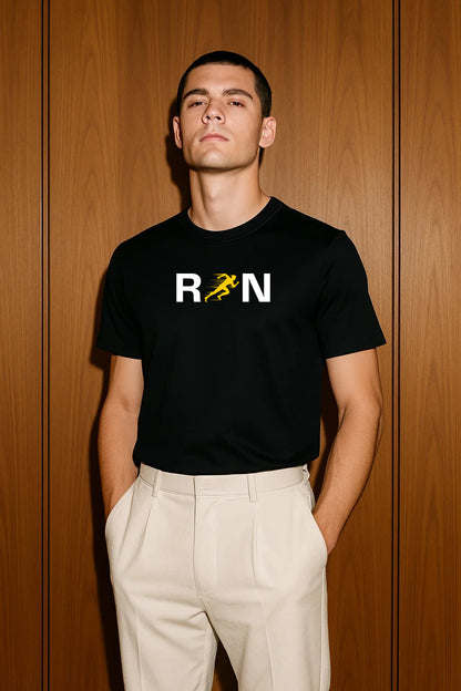 Men's Performance Running T-Shirt, Activewear, Fitness Gift, Workout Apparel, Sporty Tees, Running Gear