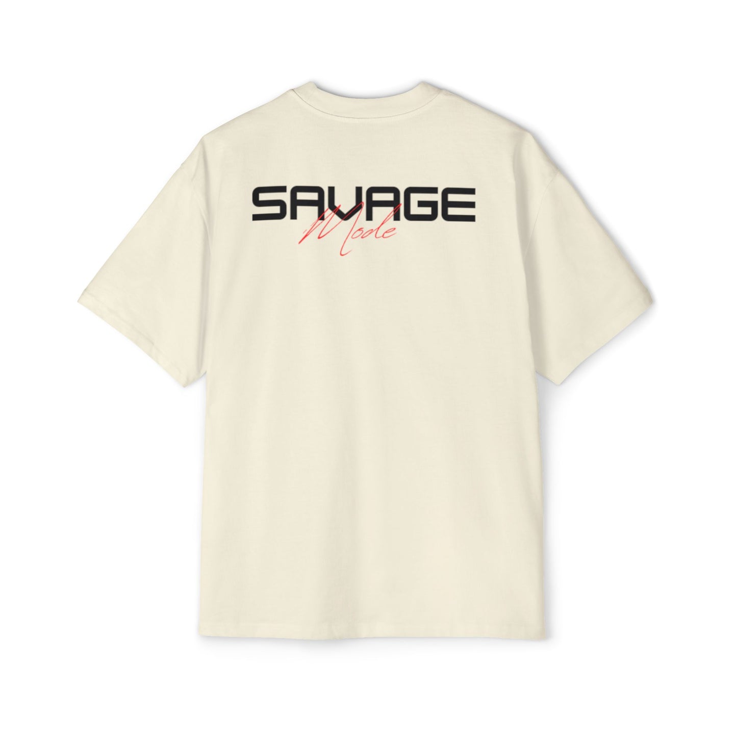 Savage Oversized Heavy Tee, Streetwear Fashion T-Shirt, Unisex Graphic Tee, Casual Everyday Wear, Gift for Men