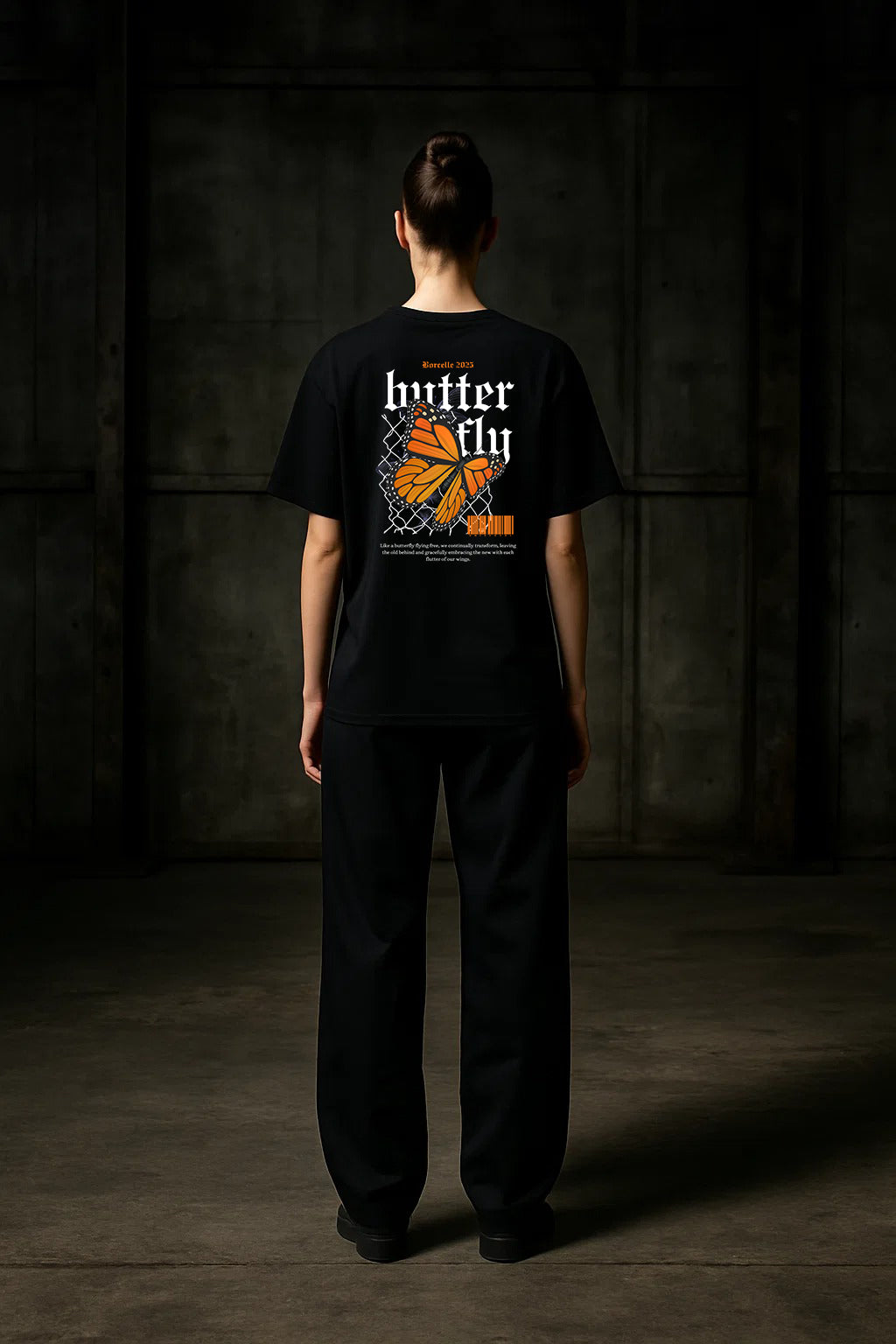 Urbon Bonds “Butterfly Effect” Graphic Tee – Oversized & Regular Fit