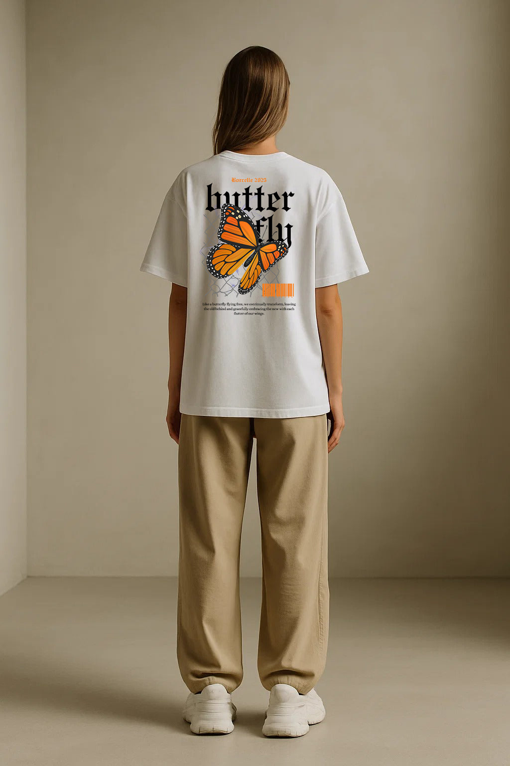 Urbon Bonds “Butterfly Effect” Graphic Tee – Oversized & Regular Fit