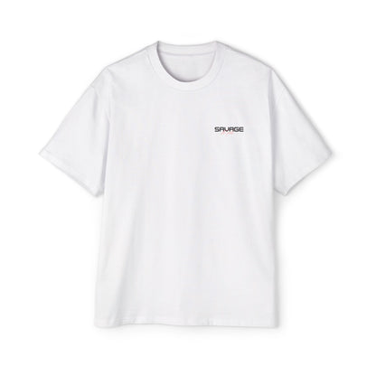 Savage Oversized Heavy Tee, Streetwear Fashion T-Shirt, Unisex Graphic Tee, Casual Everyday Wear, Gift for Men