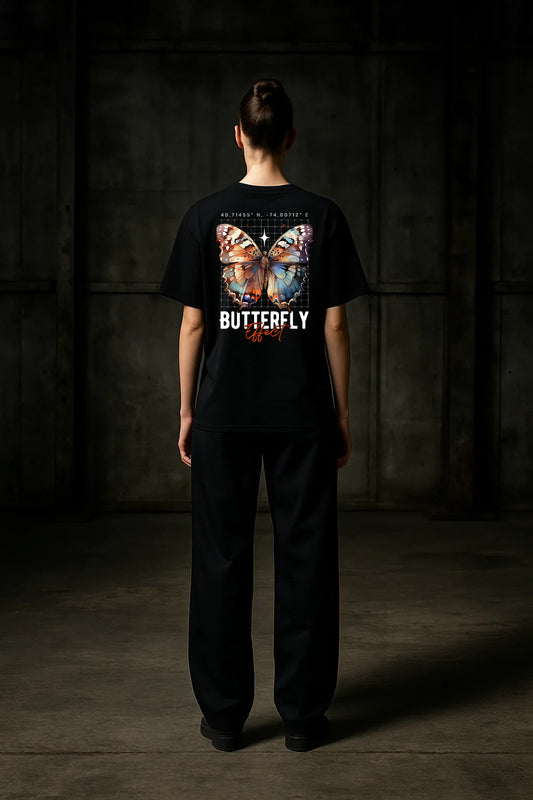 Urbon Bonds “Butterfly Coordinates” Tee – Oversized & Regular Fit