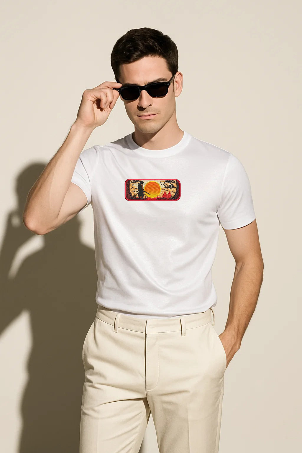 Oversized Embroidered T-Shirt – Sekiro | Urbon Bonds