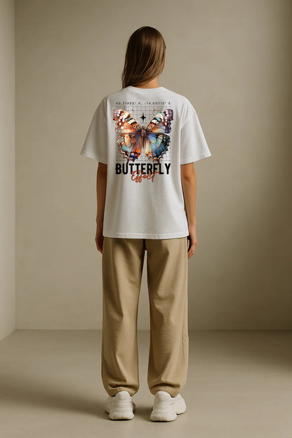 Urbon Bonds “Butterfly Coordinates” Tee – Oversized & Regular Fit