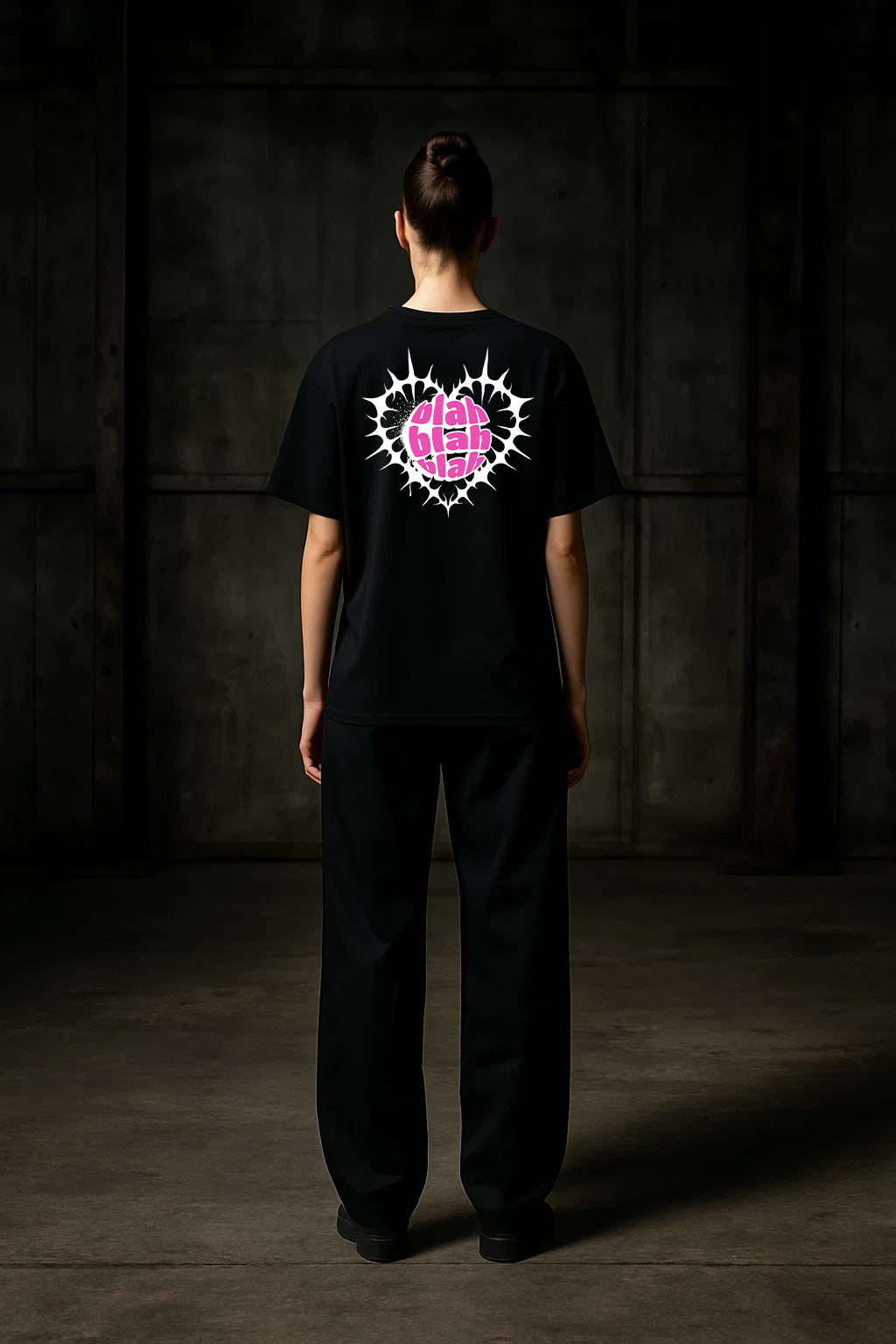 Urbon Bonds “Blah Blah” Tee – Oversized & Regular Fit