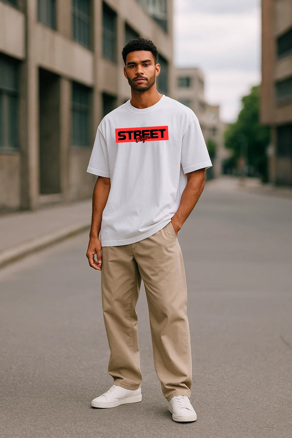 Urbon Bonds “Street Craft” Tee – Oversized & Regular Fit