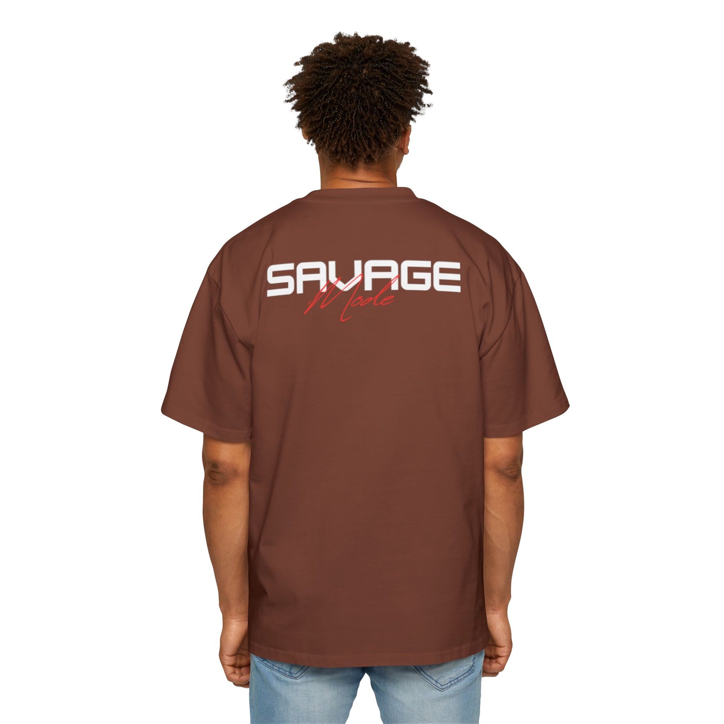 Savage Oversized Heavy Tee, Streetwear Fashion T-Shirt, Unisex Graphic Tee, Casual Everyday Wear, Gift for Men