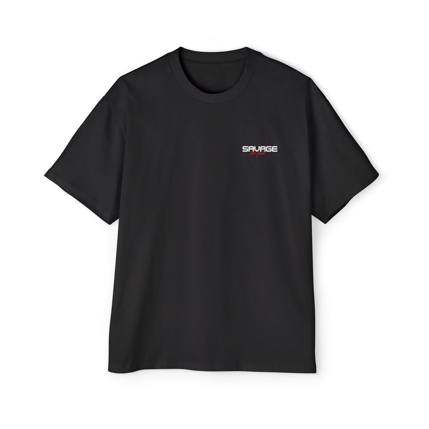 Savage Oversized Heavy Tee, Streetwear Fashion T-Shirt, Unisex Graphic Tee, Casual Everyday Wear, Gift for Men