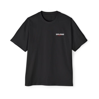 Savage Oversized Heavy Tee, Streetwear Fashion T-Shirt, Unisex Graphic Tee, Casual Everyday Wear, Gift for Men
