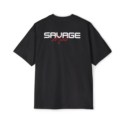 Savage Oversized Heavy Tee, Streetwear Fashion T-Shirt, Unisex Graphic Tee, Casual Everyday Wear, Gift for Men