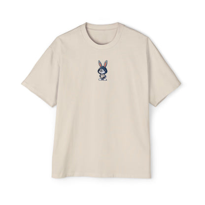 Oversized Embroidered T-Shirt – Bunny | Urbon Bonds