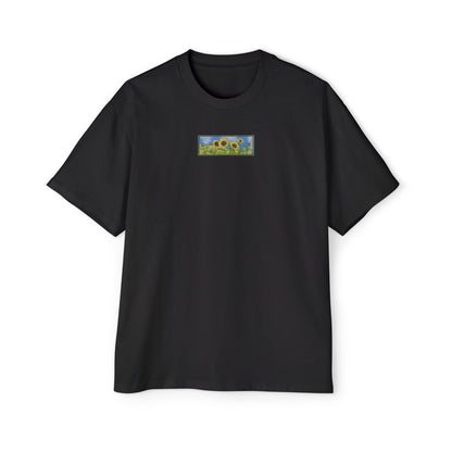 Oversized Embroidered T-Shirt – SunFlower | Urbon Bonds