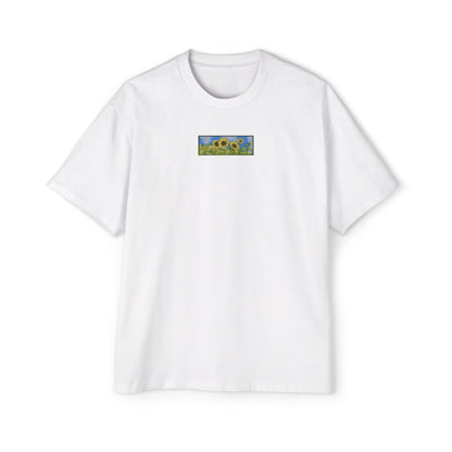 Oversized Embroidered T-Shirt – SunFlower | Urbon Bonds