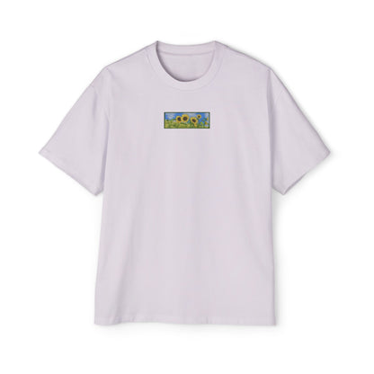 Oversized Embroidered T-Shirt – SunFlower | Urbon Bonds