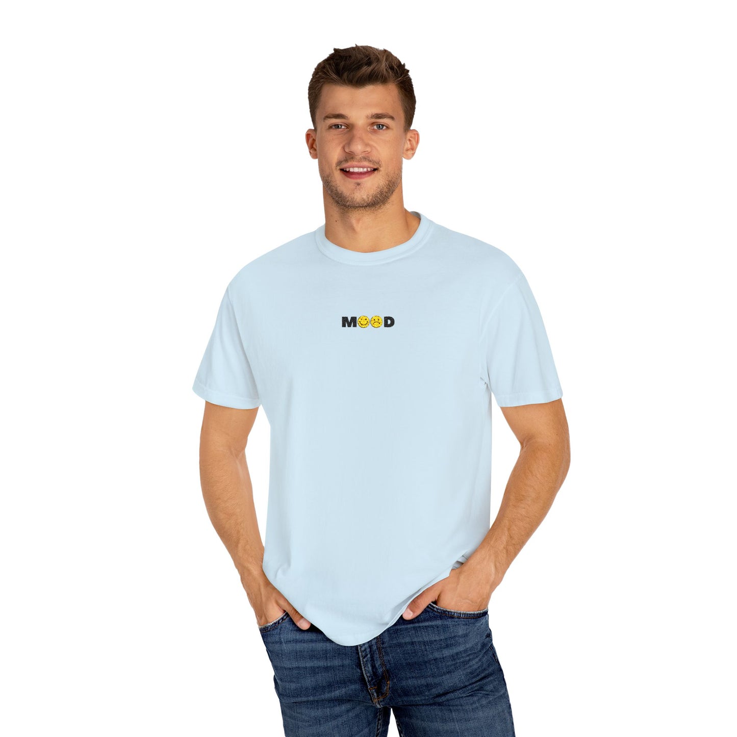 Mood Unisex Garment-Dyed T-shirt, Casual Shirt, Gift for Him, Gift for Her, Everyday Wear, Trendy Tee