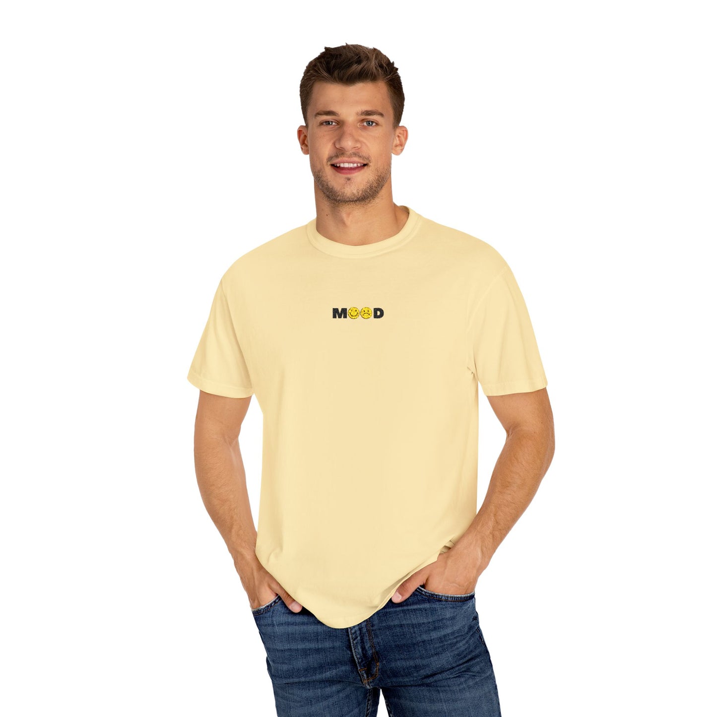Mood Unisex Garment-Dyed T-shirt, Casual Shirt, Gift for Him, Gift for Her, Everyday Wear, Trendy Tee