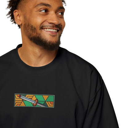 Oversized Embroidered T-Shirt – Sekiro | Urbon Bonds