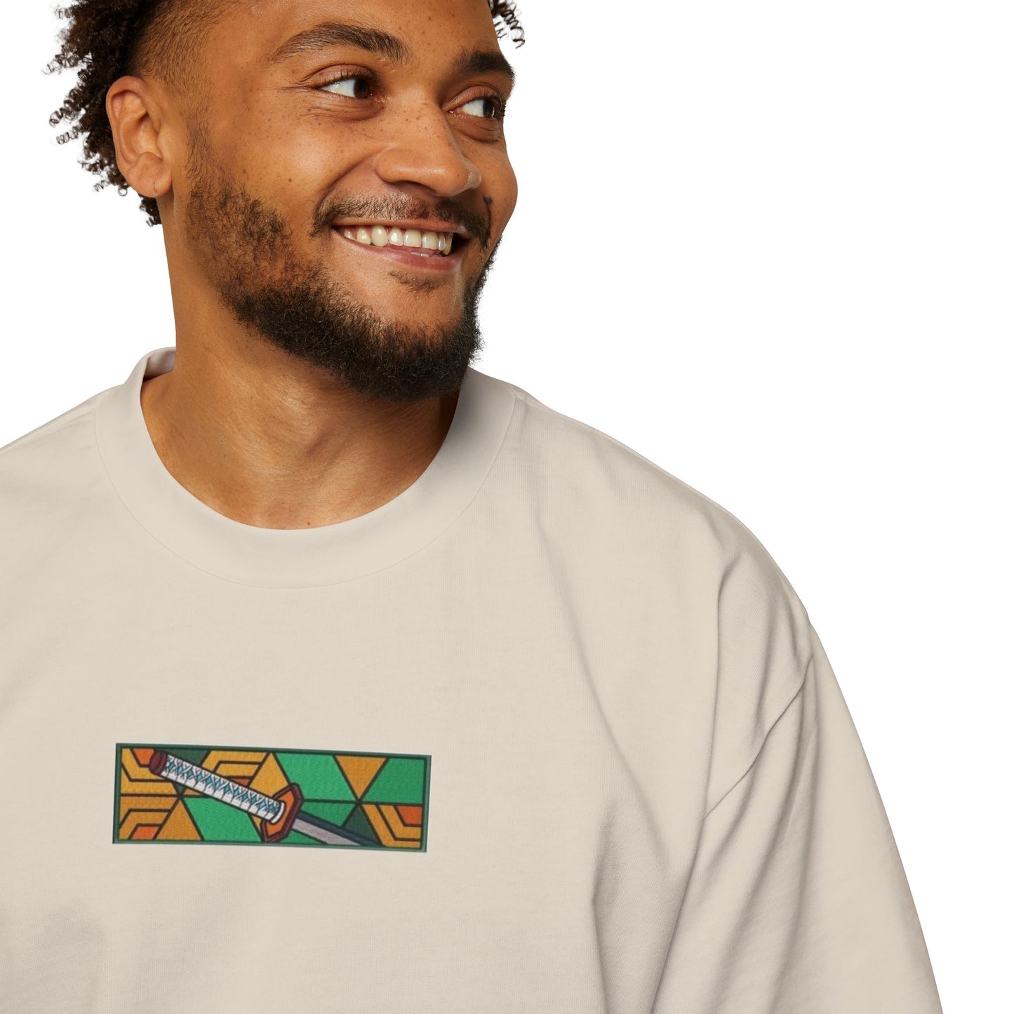 Oversized Embroidered T-Shirt – Sekiro | Urbon Bonds