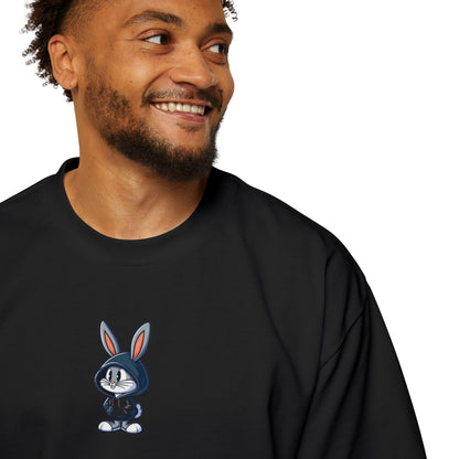 Oversized Embroidered T-Shirt – Bunny | Urbon Bonds